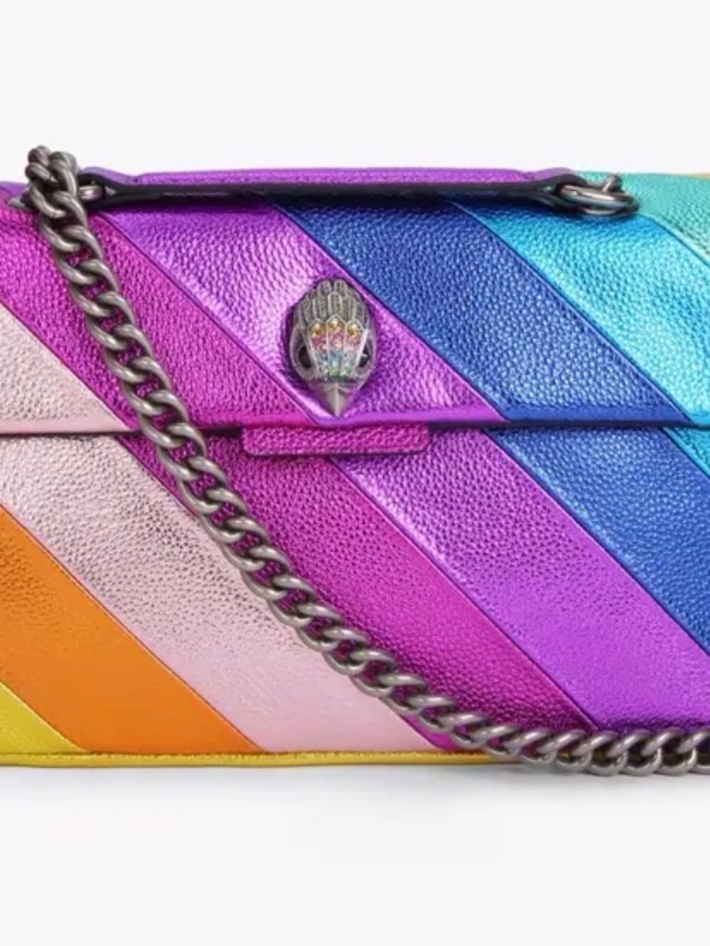 Kurt Geiger LEATHER KENSINGTON BAG - Picture 2 of 8